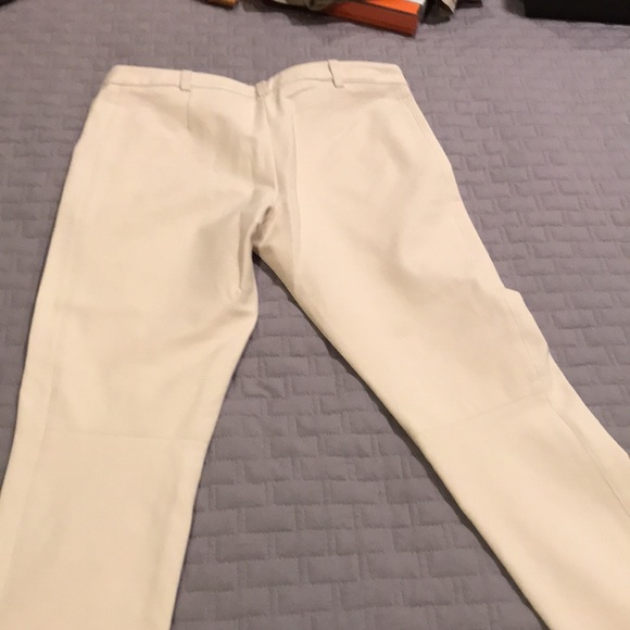 Tara Jarmon Winter White Stretch Pants 38 EU - Picture 7 of 8